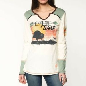Double D Ranch EMBROIDERED "Explore the West" LS